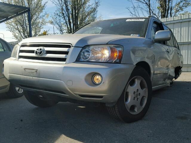 JTEEP21A270200582 - 2007 TOYOTA HIGHLANDER SILVER photo 2