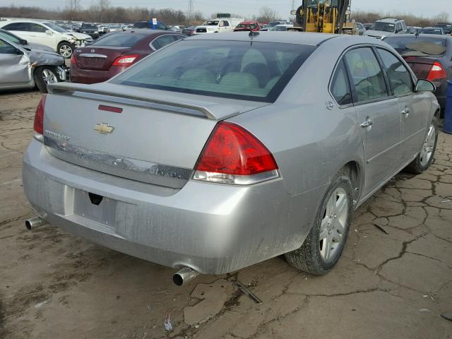 2G1WU58R179219296 - 2007 CHEVROLET IMPALA LTZ SILVER photo 4