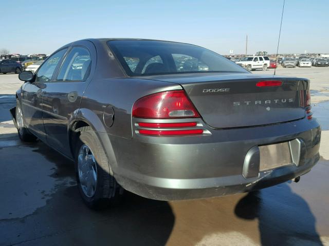 1B3EL36X74N284238 - 2004 DODGE STRATUS SE GRAY photo 3