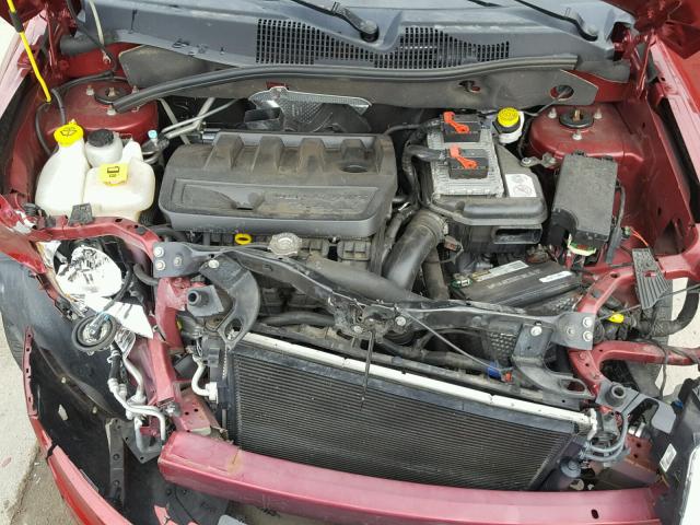 1C4NJDBB8DD272111 - 2013 JEEP COMPASS SP RED photo 7