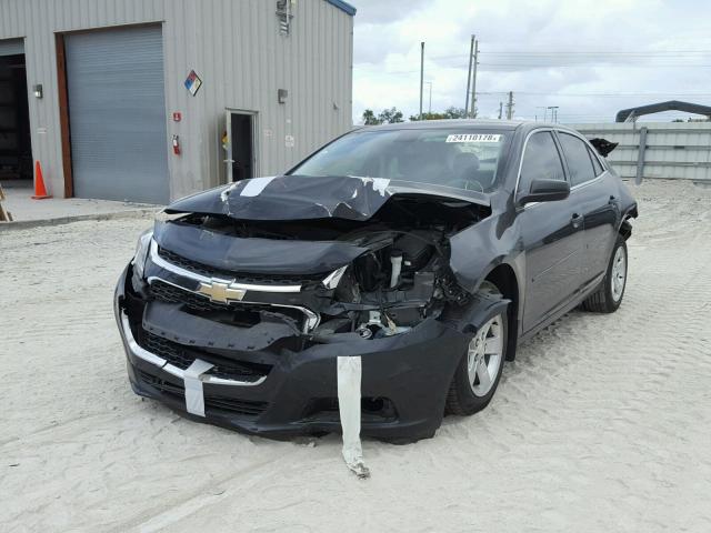 1G11B5SL4EF161242 - 2014 CHEVROLET MALIBU LS BLACK photo 2