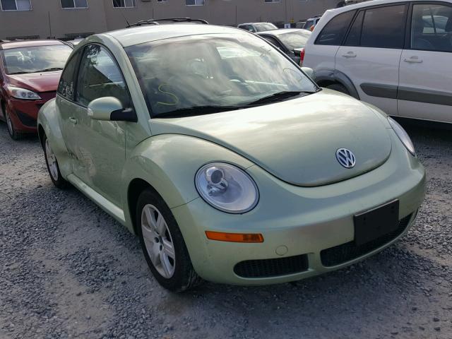 3VWPW31C37M521063 - 2007 VOLKSWAGEN NEW BEETLE GREEN photo 1