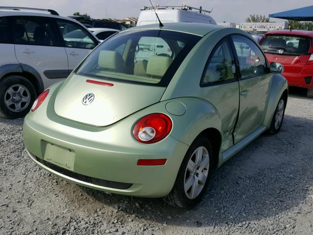 3VWPW31C37M521063 - 2007 VOLKSWAGEN NEW BEETLE 绿色 照片 4