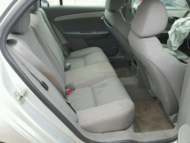 1G1ZA5E16BF161366 - 2011 CHEVROLET MALIBU LS ვერცხლისფერი ფოტო 6