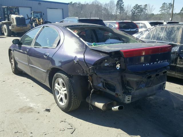2B3HD56J3XH680746 - 1999 DODGE INTREPID E PURPLE photo 3