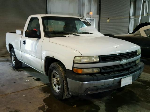 1GCEC14W7YZ243720 - 2000 CHEVROLET SILVERADO WHITE photo 1