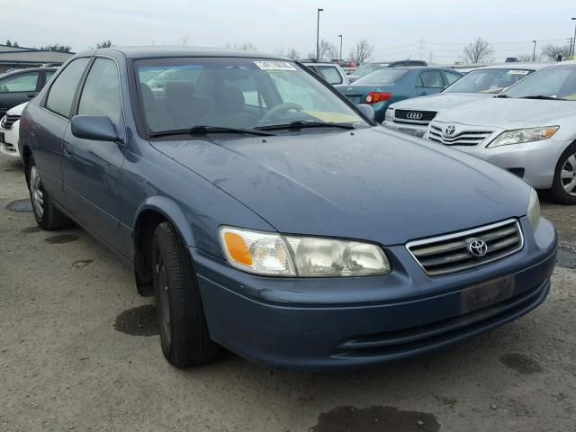 4T1BG22K91U810019 - 2001 TOYOTA CAMRY CE BLUE photo 1