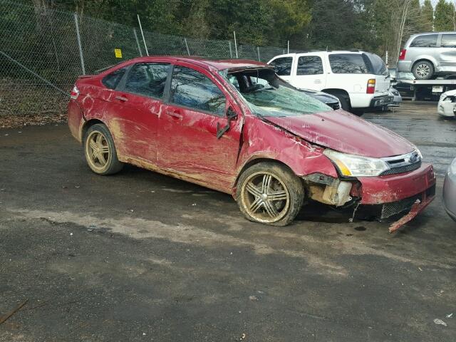 1FAHP36N69W257909 - 2009 FORD FOCUS SES RED photo 1