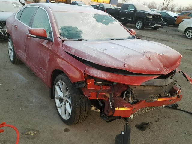 2G1115SL2F9171006 - 2015 CHEVROLET IMPALA LT MAROON photo 1