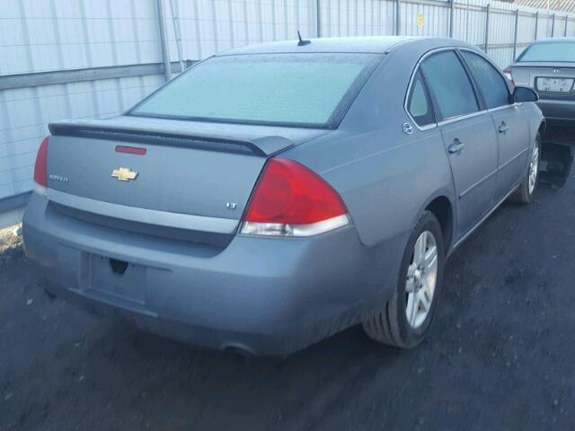 2G1WC58R279322729 - 2007 CHEVROLET IMPALA LT GRAY photo 4