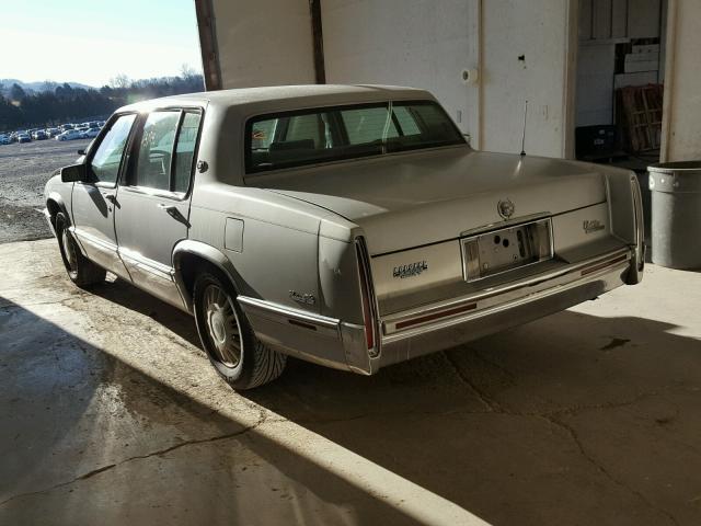 1G6CD53B4P4276442 - 1993 CADILLAC DEVILLE SILVER photo 3