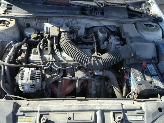 3G1JC5243VS861478 - 1997 CHEVROLET CAVALIER WHITE photo 7