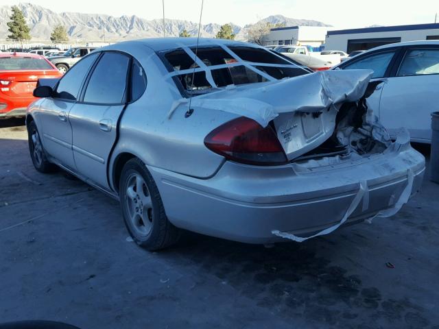 1FAFP53U94A102131 - 2004 FORD TAURUS SE SILVER photo 3