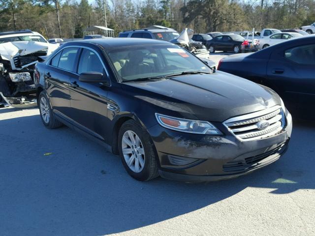 1FAHP2DW7AG169603 - 2010 FORD TAURUS SE BLACK photo 1