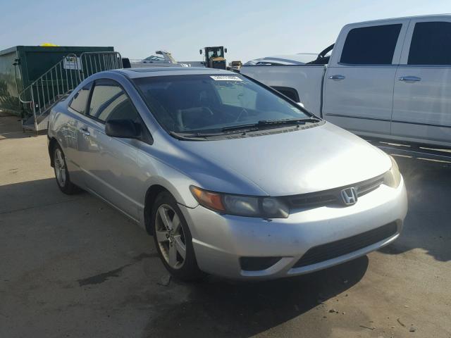 2HGFG12857H514965 - 2007 HONDA CIVIC EX ვერცხლისფერი ფოტო 1