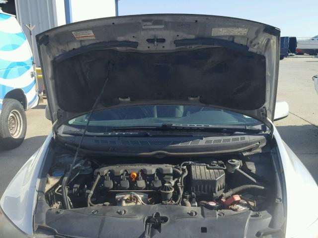 2HGFG12857H514965 - 2007 HONDA CIVIC EX SILVER photo 7