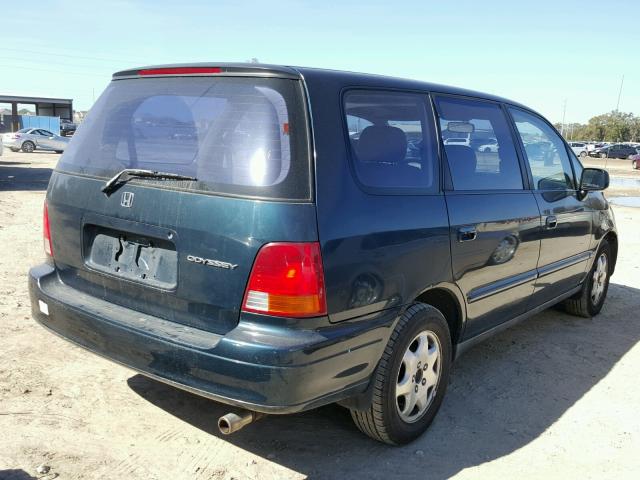 JHMRA1875TC016028 - 1996 HONDA ODYSSEY EX BLUE photo 4