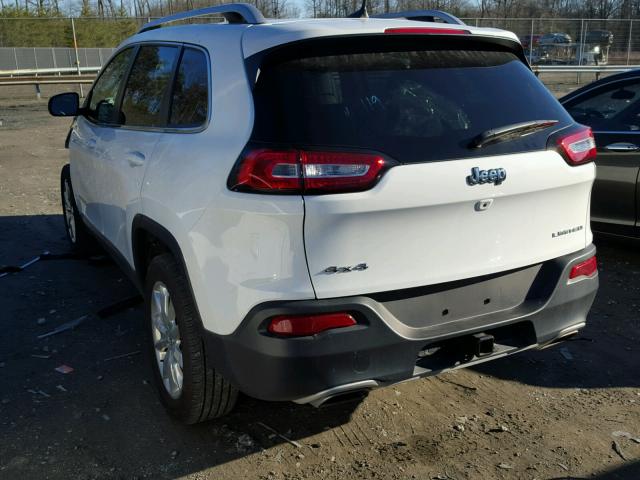 1C4PJMDS2HW505853 - 2017 JEEP CHEROKEE L WHITE photo 3