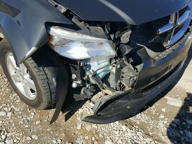 2C4RDGCGXCR280369 - 2012 DODGE GRAND CARA GRAY photo 9