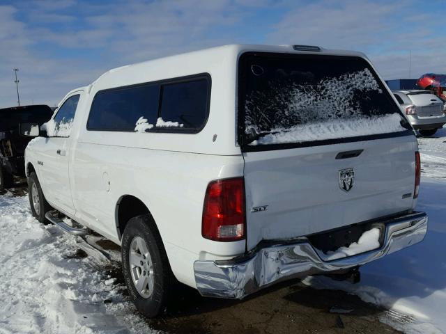 3D7JB1EPXAG126718 - 2010 DODGE RAM 1500 WHITE photo 3