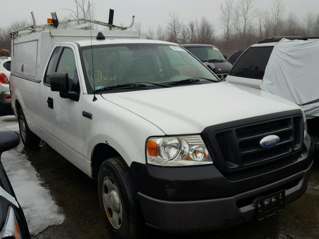 1FTRF12238KD93566 - 2008 FORD F150 WHITE photo 1