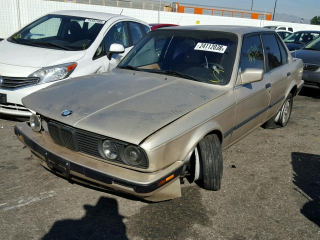 WBAAD2314MED30726 - 1991 BMW 325 I AUTO GOLD photo 2