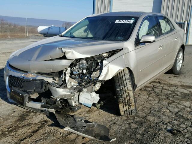 1G11C5SL1FF107184 - 2015 CHEVROLET MALIBU LT TAN photo 2