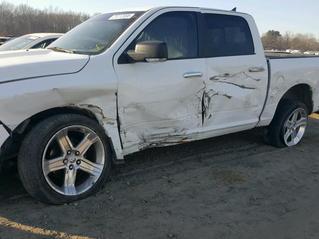 1C6RR6LT9ES448360 - 2014 RAM 1500 SLT WHITE photo 10