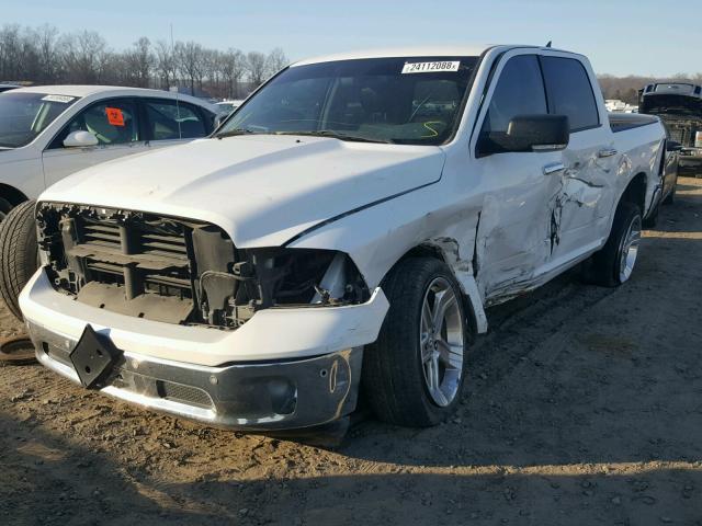 1C6RR6LT9ES448360 - 2014 RAM 1500 SLT WHITE photo 2