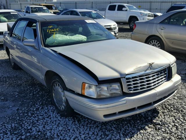 1G6KD54Y9WU713879 - 1998 CADILLAC DEVILLE GRAY photo 1