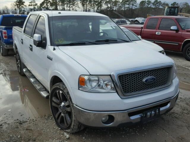 1FTPW12V77KC53164 - 2007 FORD F150 SUPER WHITE photo 1