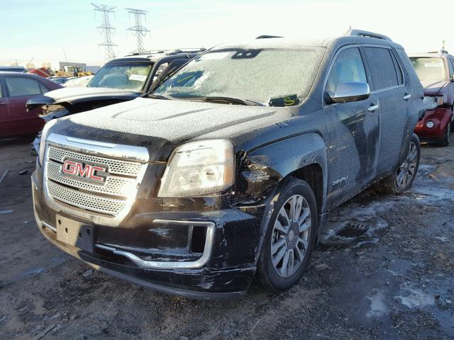 2GKFLRE39H6281103 - 2017 GMC TERRAIN DE BLACK photo 2