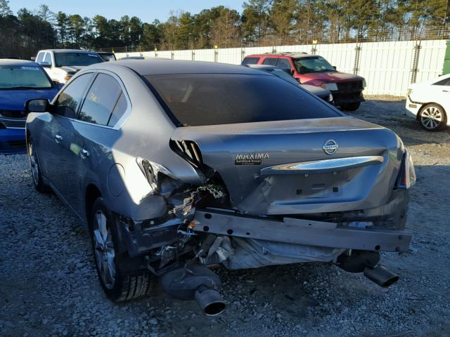 1N4AA5AP4CC831021 - 2012 NISSAN MAXIMA S BLUE photo 3