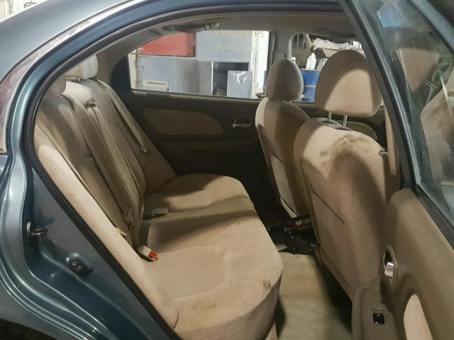 KMHWF25S75A133883 - 2005 HYUNDAI SONATA GL BLUE photo 6