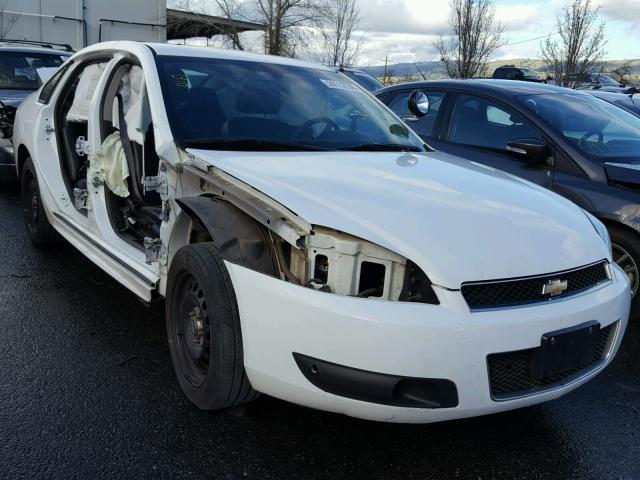 2G1WD5E36C1225961 - 2012 CHEVROLET IMPALA POL WHITE photo 1