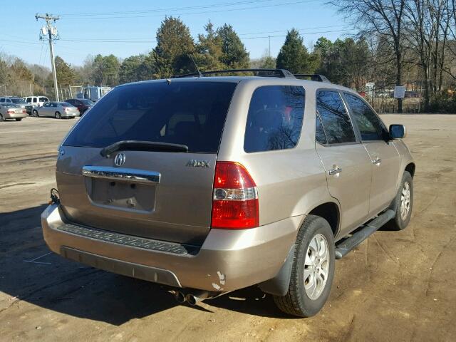 2HNYD18713H552955 - 2003 ACURA MDX TOURIN TAN photo 4