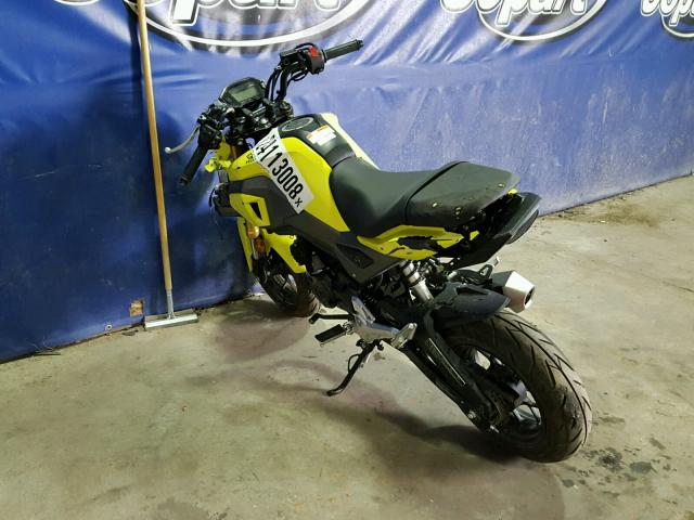 MLHJC7516J5004996 - 2018 HONDA GROM 125 GREEN photo 3