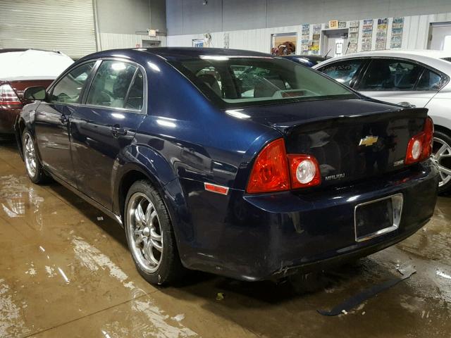 1G1ZA5E07AF105815 - 2010 CHEVROLET MALIBU LS ლურჯი ფოტო 3