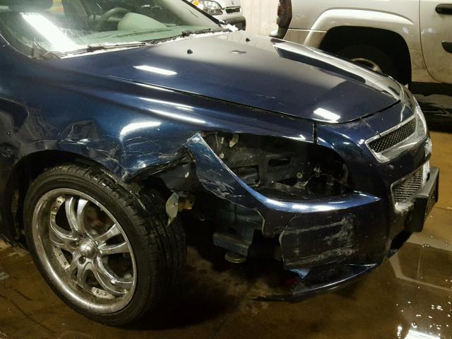 1G1ZA5E07AF105815 - 2010 CHEVROLET MALIBU LS ლურჯი ფოტო 9