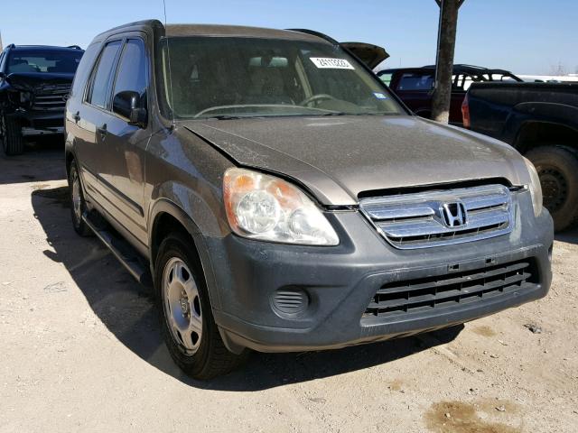 SHSRD68585U305911 - 2005 HONDA CR-V LX TAN photo 1