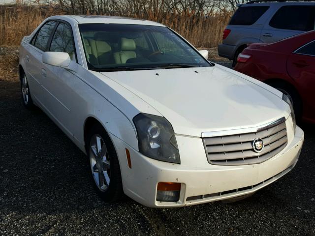 1G6DM577140132196 - 2004 CADILLAC CTS WHITE photo 1