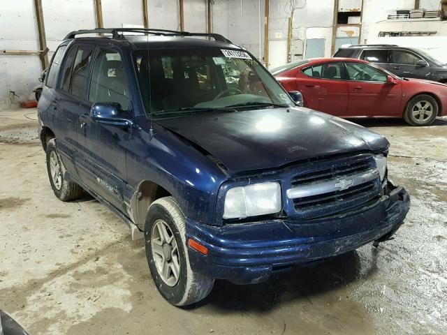 2CNBJ634646901079 - 2004 CHEVROLET TRACKER LT BLUE photo 1