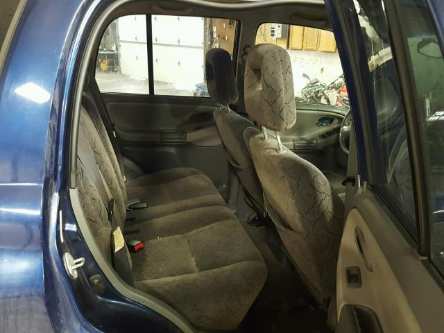 2CNBJ634646901079 - 2004 CHEVROLET TRACKER LT BLUE photo 6