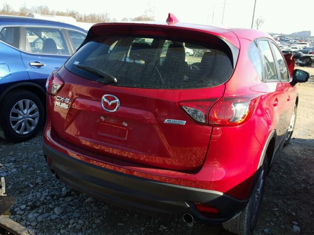 JM3KE2BY5G0911614 - 2016 MAZDA CX-5 SPORT MAROON photo 4