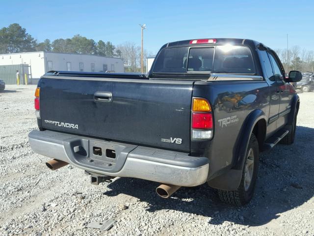 5TBRT34164S448886 - 2004 TOYOTA TUNDRA ACC BLACK photo 4