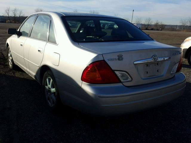 4T1BF28B41U142544 - 2001 TOYOTA AVALON XL TAN photo 3