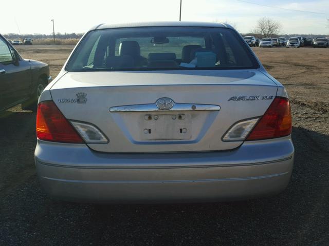 4T1BF28B41U142544 - 2001 TOYOTA AVALON XL TAN photo 9