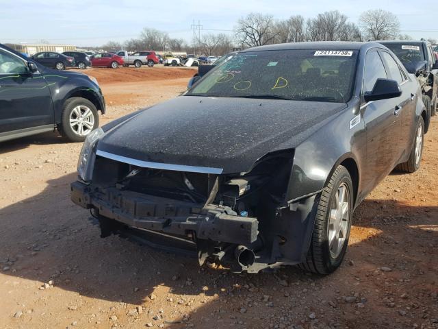 1G6DF577380199222 - 2008 CADILLAC CTS CHARCOAL photo 2