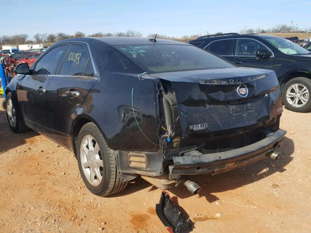 1G6DF577380199222 - 2008 CADILLAC CTS CHARCOAL photo 3