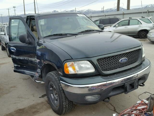 1FTRW08L52KE29422 - 2002 FORD F150 SUPER GREEN photo 1